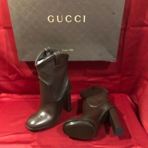 Authentic Gucci Women's Lifforn Cocoa Boot